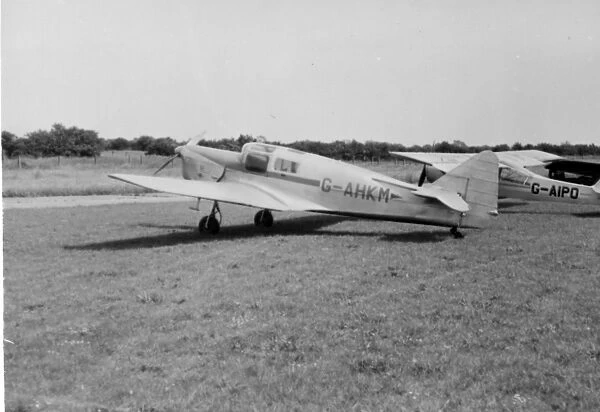After WW2 Miles M16 Mentor L4420 was registered G-AHKM