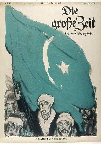 Wwi  /  1915  /  Turkish & Flag