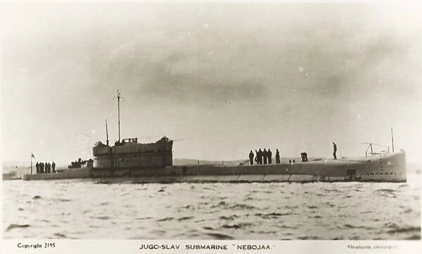 Yugoslavian Submarine at Plymouth - Nebojaa