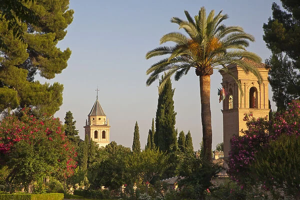 Europe, Spain, Granada, Alhambra. The Generalife