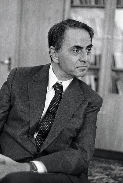 Carl Sagan, US astronomer