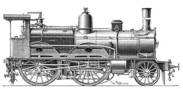 Compound steam locomotive, 1889