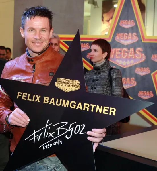 Felix Baumgartner Breaking the Sound Barrier Art Prints