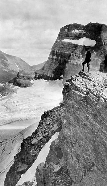 Grinnell Glacier, Montana, USA, in 1920