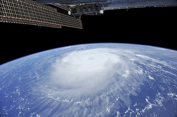 Hurricane Katia, ISS image