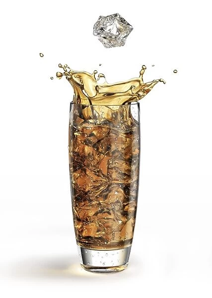 Iced drink, artwork F007  /  8240