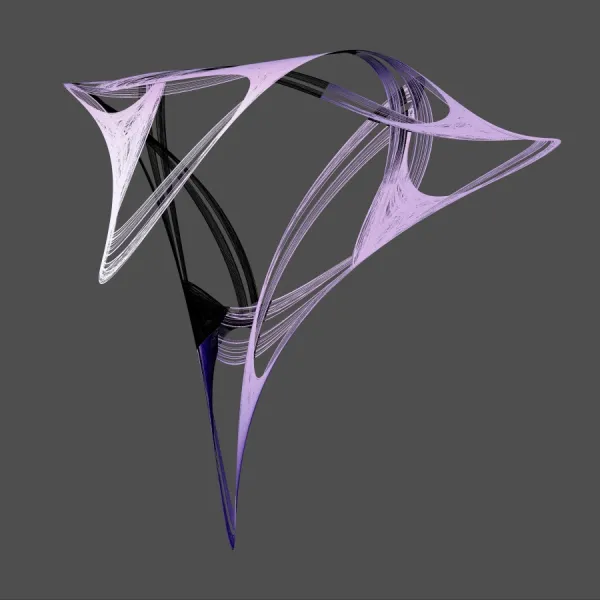 Computer-Generated Image Derived from Polynomial Equations