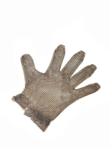 Metal mesh glove