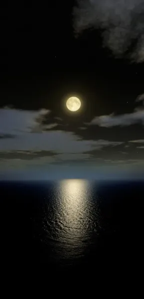 Full Moon Setting Over The Ocean Looking South Photos Framed Prints Puzzles Full Moon Setting Over The Ocean Looking South Photos Framed Prints Puzzles