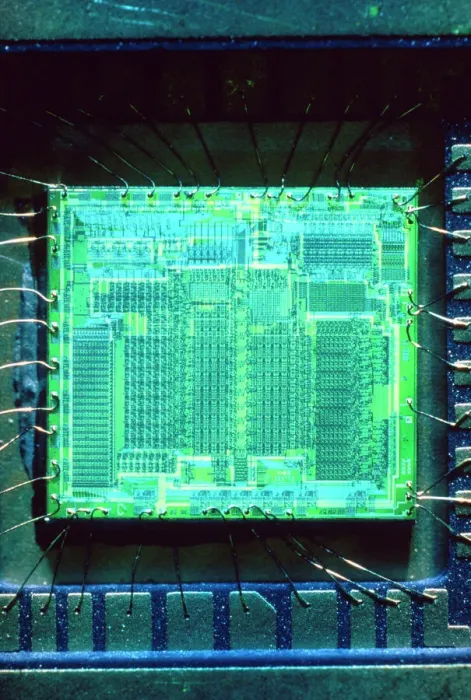 Framed Print : Mos Technology 6502 Microprocessor Print Framed Print : Mos Technology 6502 Microprocessor Print