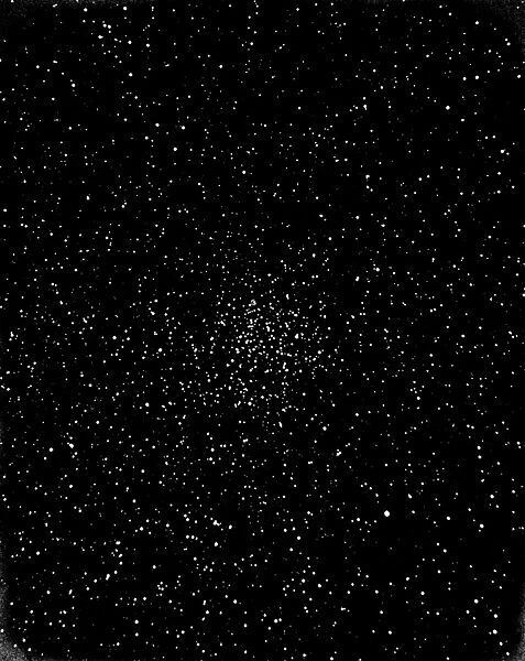 Open star cluster M46, 19th century