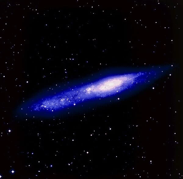 Optical image of the irregular galaxy NGC 55