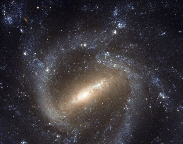 Spiral galaxy NGC 1073, HST image
