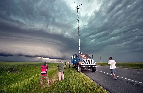 Storm chasing, Nebraska, USA