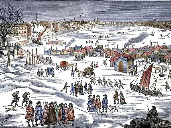 Thames Frost Fair 1684