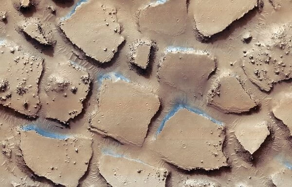 Volcanic blocks, Cerberus Palus, Mars
