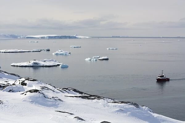 A bay near Ilulissat, Greenland, Denmark, Polar Regions