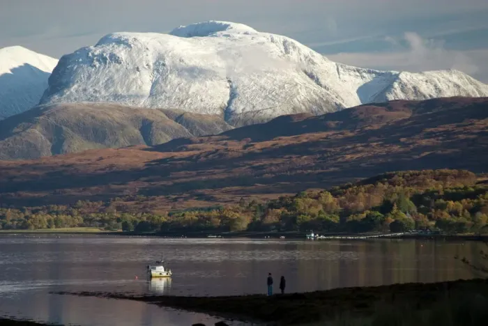 Framed Print : Ben Nevis Range Print, Loch Eil, Scotland Framed Print : Ben Nevis Range Print, Loch Eil, Scotland