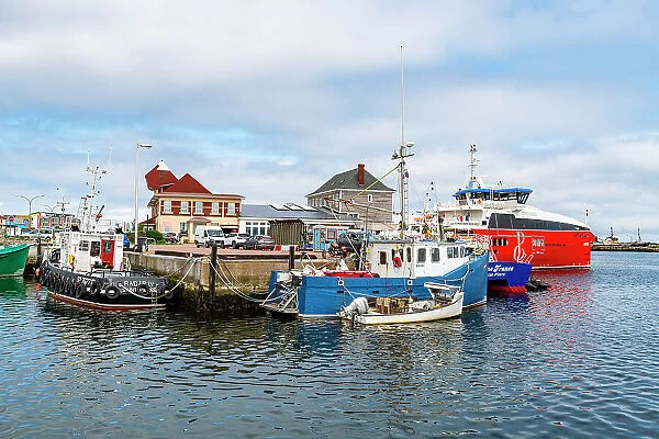 Boat harbour of St. Pierre, Territorial Collectivity of Saint-Pierre and Miquelon, Overseas Collectivity of France, North America