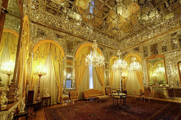 Brilliant Hall, Golestan Palace, UNESCO World Heritage Site, Tehran, Islamic Republic