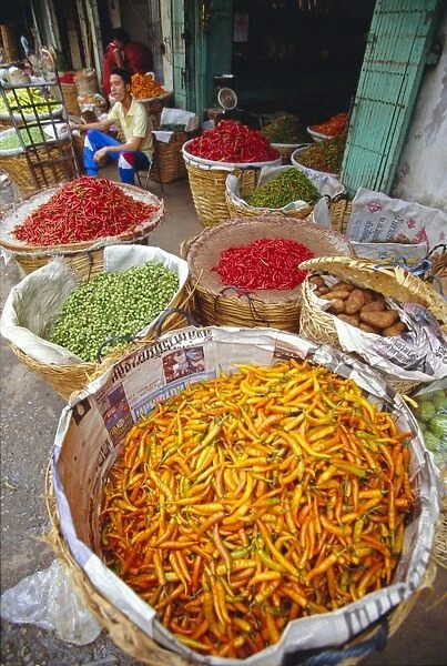 Chilies and other vegetables