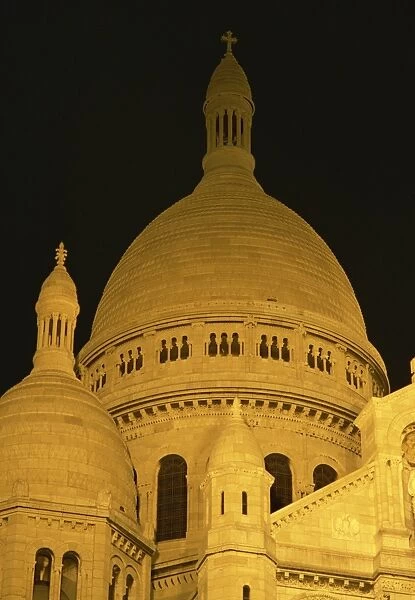 The dome of the Basilique du Sacre-Coeur, Montmartre, Paris, France, Europe
