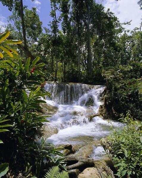 Dunns River Falls, Jamaica, Caribbean, West Indies, Central America