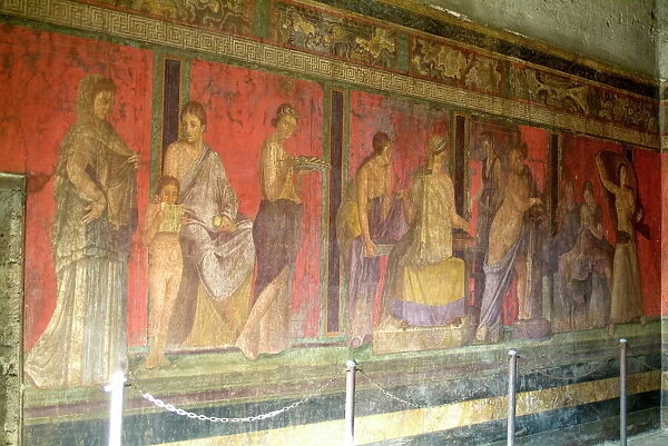 Fresco at the Villa dei Misteri