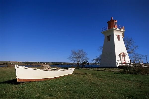 Lighthouse at Victoria by the sea, Prince Edward Island