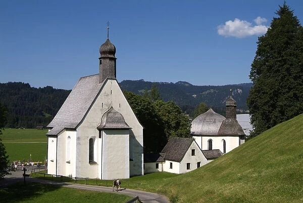 Loretto chapels, Oberstdorf, Allgau, Bavaria, Germany, Europe