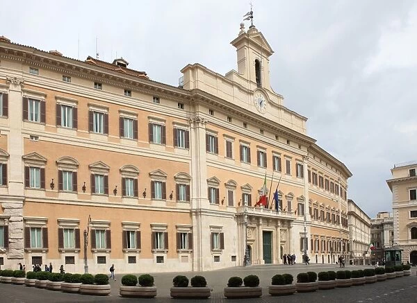 Palazzo Montecitorio, Camera dei Depudati, Rome, Lazio, Italy, Europe