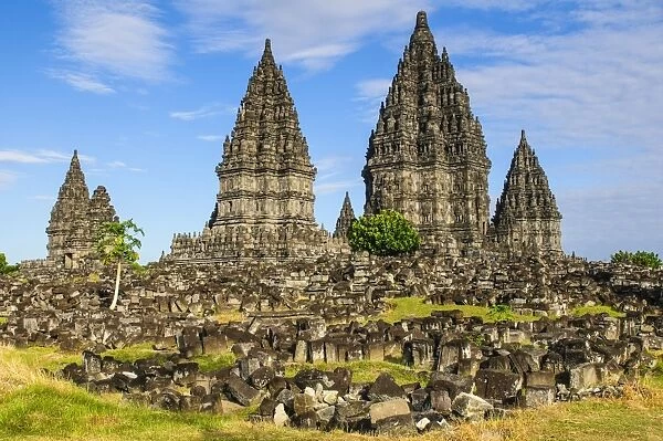 The Prambanan Temple complex, UNESCO World Heritage Site, Java, Indonesia, Southeast Asia, Asia