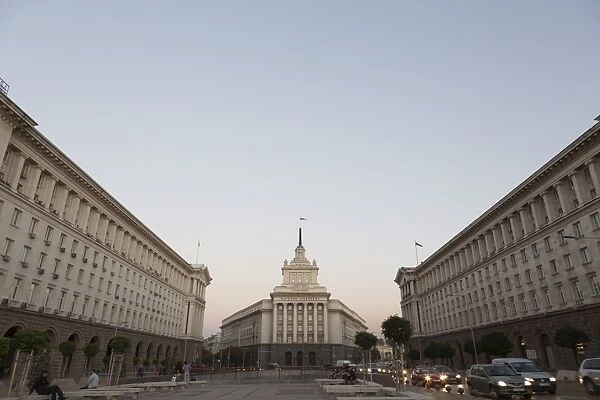 Presidential Palace, Ploshtad Nezavisimost, former Communist Party Head Quarters, Sofia, Bulgaria, Europe