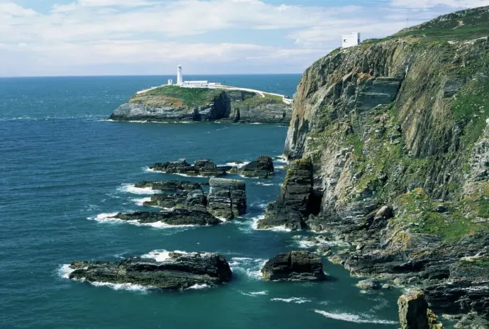Framed Print : South Stack Lighthouse Print