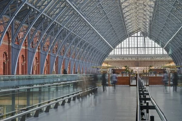 St. Pancras International railway station, London, England, United Kingdom, Europe