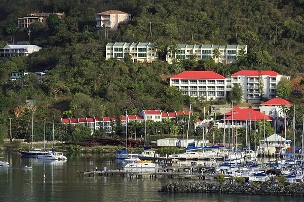Wickhams Marina in Road Town, Tortola, British Virgin Islands, West Indies, Caribbean, Central America