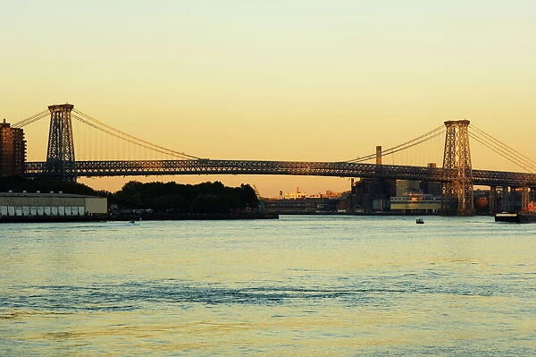Williamsburg Bridge and the East River