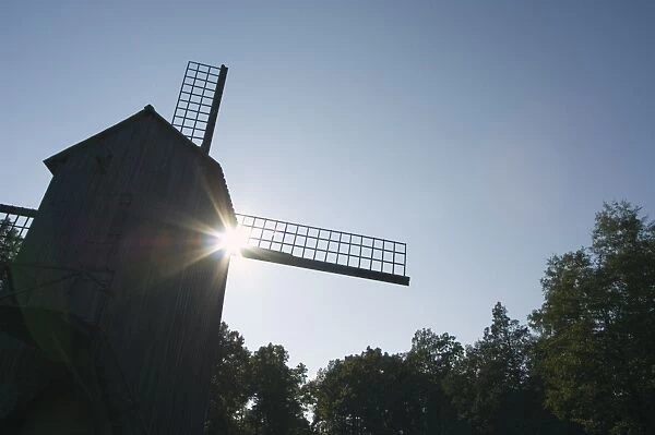 Windmill, National Open Air Museum, Rocca Al Mar, Tallinn, Estonia, Baltic States, Europe