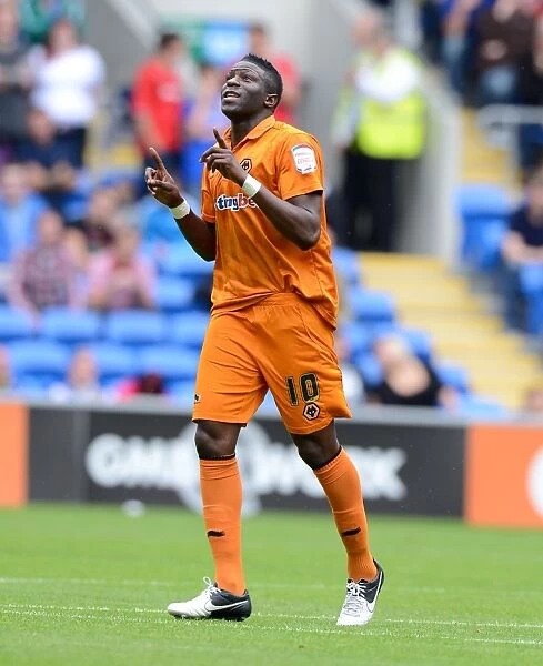 Bakary Sako Scores First Goal for Wolverhampton Wanderers Against Cardiff City (September 2, 2012)