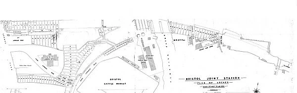 Bristol Joint Station - Plan of Arches (N.D.)