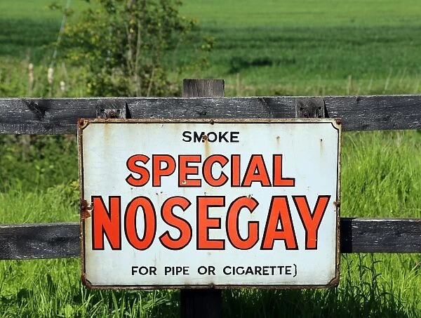 Nosegay cigarette poster