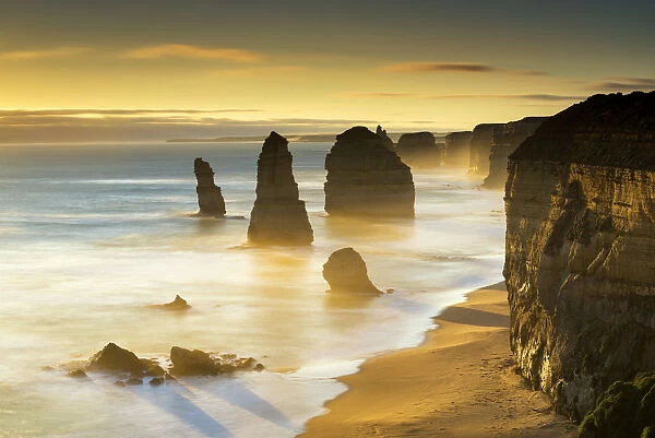 The Twelve Apostles at Sunset, Great Ocean Road, Australia