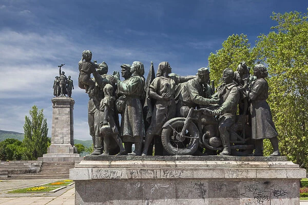Bulgaria, Sofia, Monument to the Soviet Army