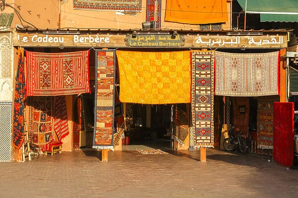 carpet shop Le Cadeau Berbere at Djemaa el Fna; Imerial City Marrakech