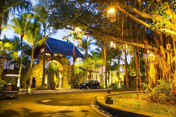 Entrance to Le Touessrok Hotel, Trou D eau Douce, Flacq, East Coast, Mauritius