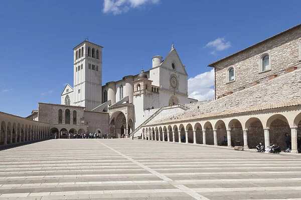 Europe, Italy, Umbria, Perugia. Basilica of St