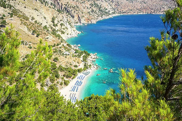 Greece, Dodecanese, Karpathos, Beach Apella
