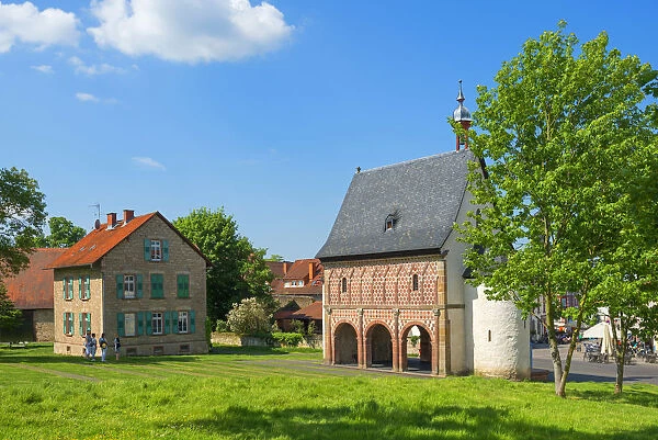 Kings hall at Lorsch monastry, Lorsch, UNESCO World Heritage Site, Hessen, Germany