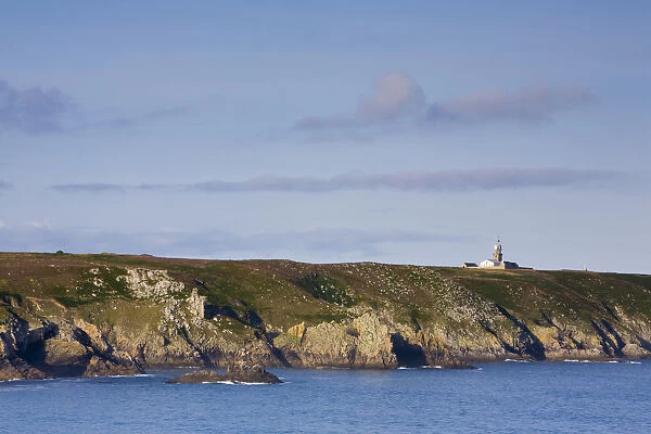 Lighthouse, Pointe du Raz, Cape Sizun, Finistere region, Brittany, France