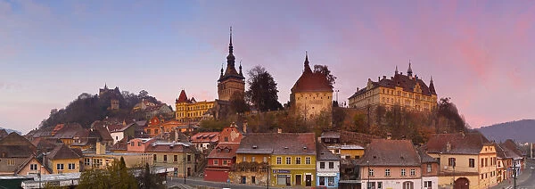 The Medieval Old Town of Sighisoara, Transylvania, Romania